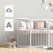 Libra star sign for nursery or kids bedroom by Hayley Lauren Design 