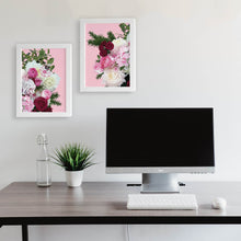 brighten up your office space with floral art prints free shipping Australia wide 