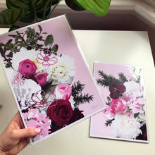 Floral Art Prints affordable illustrated in Melbourne Australia Free Shipping Australia Wide
