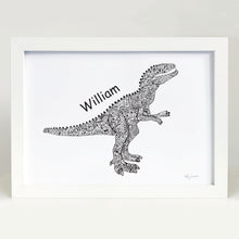 Tyrannosaurus Rex Dinosaur Art Print